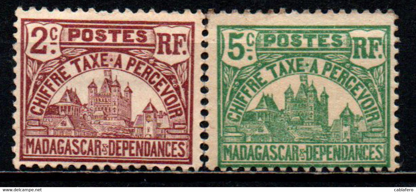 MADAGASCAR - 1908 - Governor’s Palace - MH - Portomarken