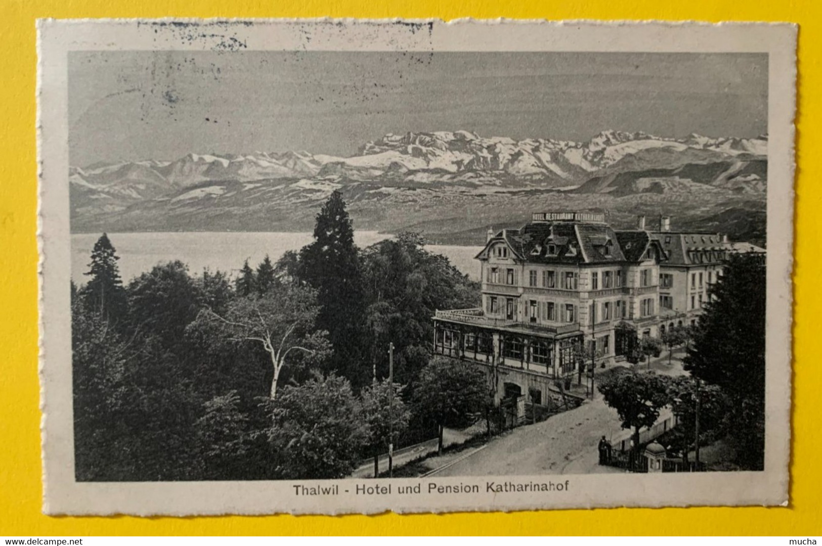 15283 - Thalwil Hotel Und Pension Katharinahof Cachet Ambulant - Thalwil