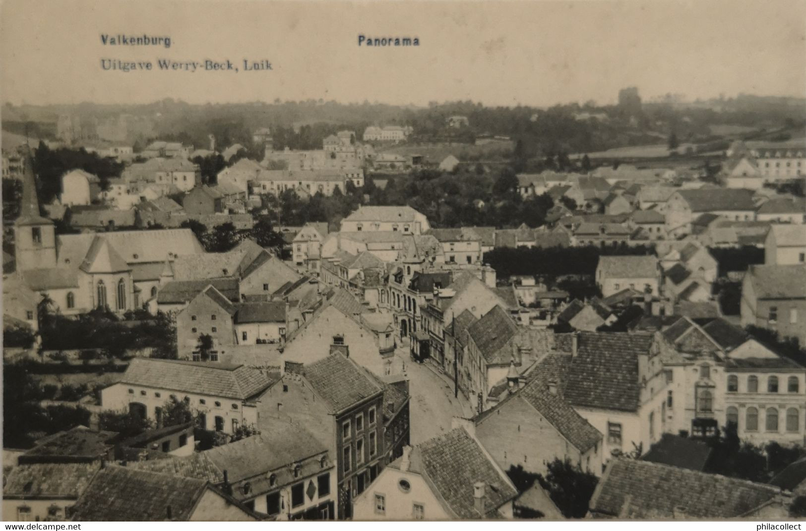 Valkenburg // Panorama (niet Standaard) 19?? Uitg. Werry - Beck - Valkenburg