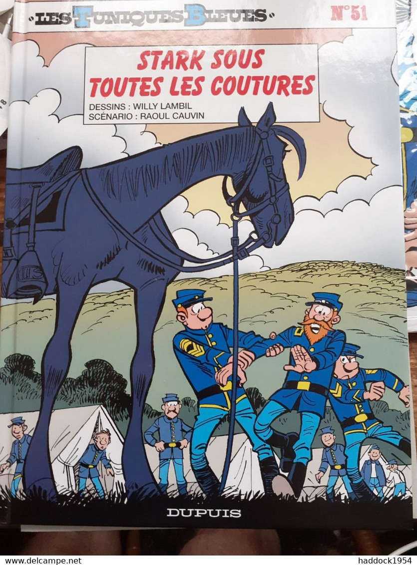 Stark Sous Toutes Les Coutures Coffret Tuniques Bleues Tome 51 WILLY LAMBIL RAOUL CAUVIN Dupuis 2007 - Tuniques Bleues, Les