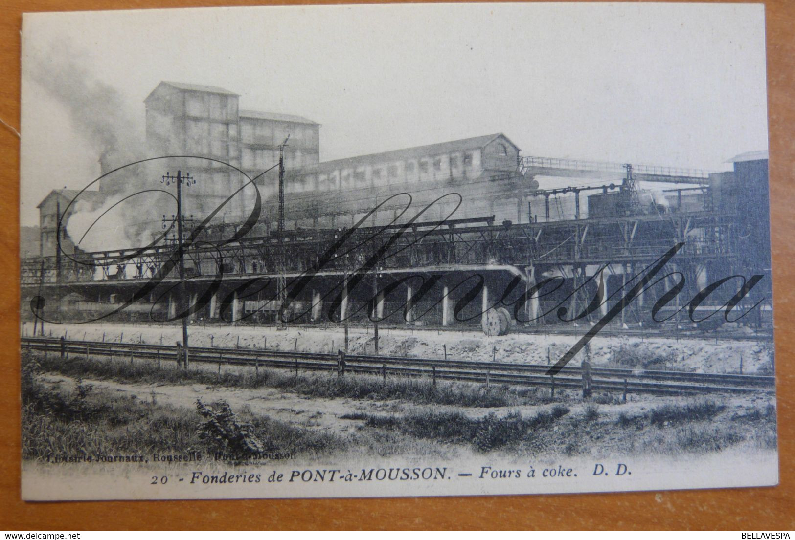 Pont-à-Mousson. D54. Usine Haut-Fourneau & Fours à Coke. Industrie -2 X Cpa - Pont A Mousson