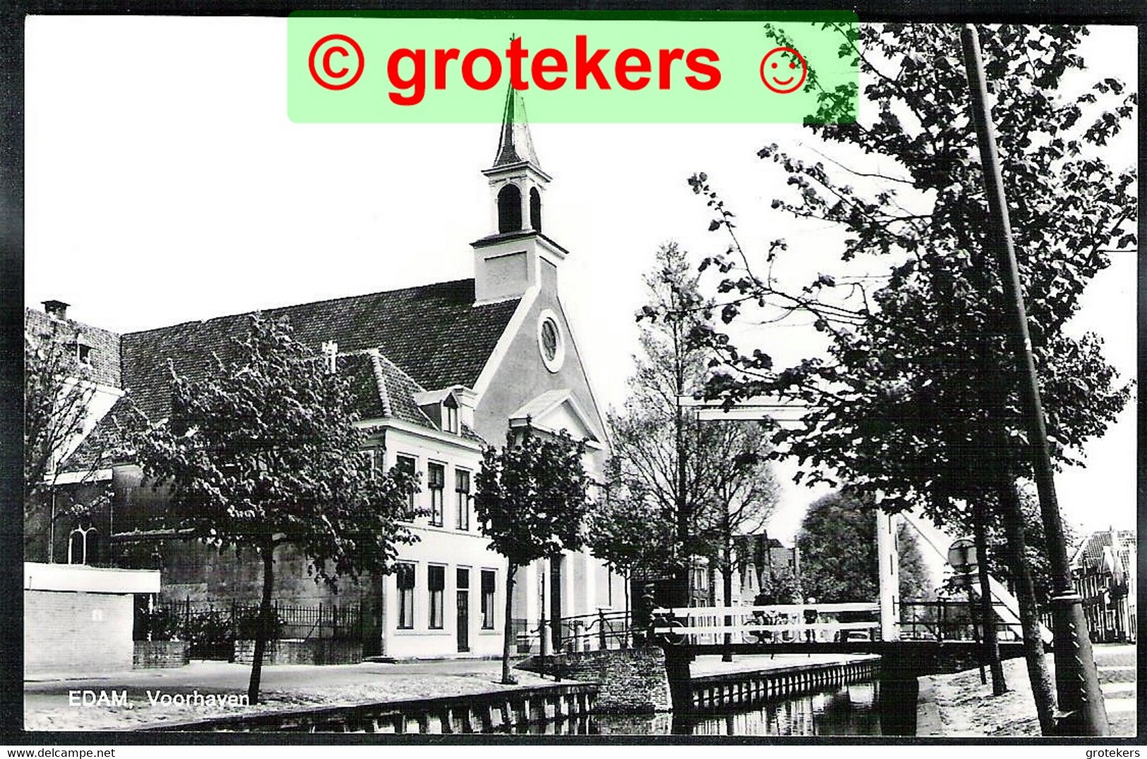 EDAM Voorhaven Met De H. Nicolaaskerk 1968 - Edam