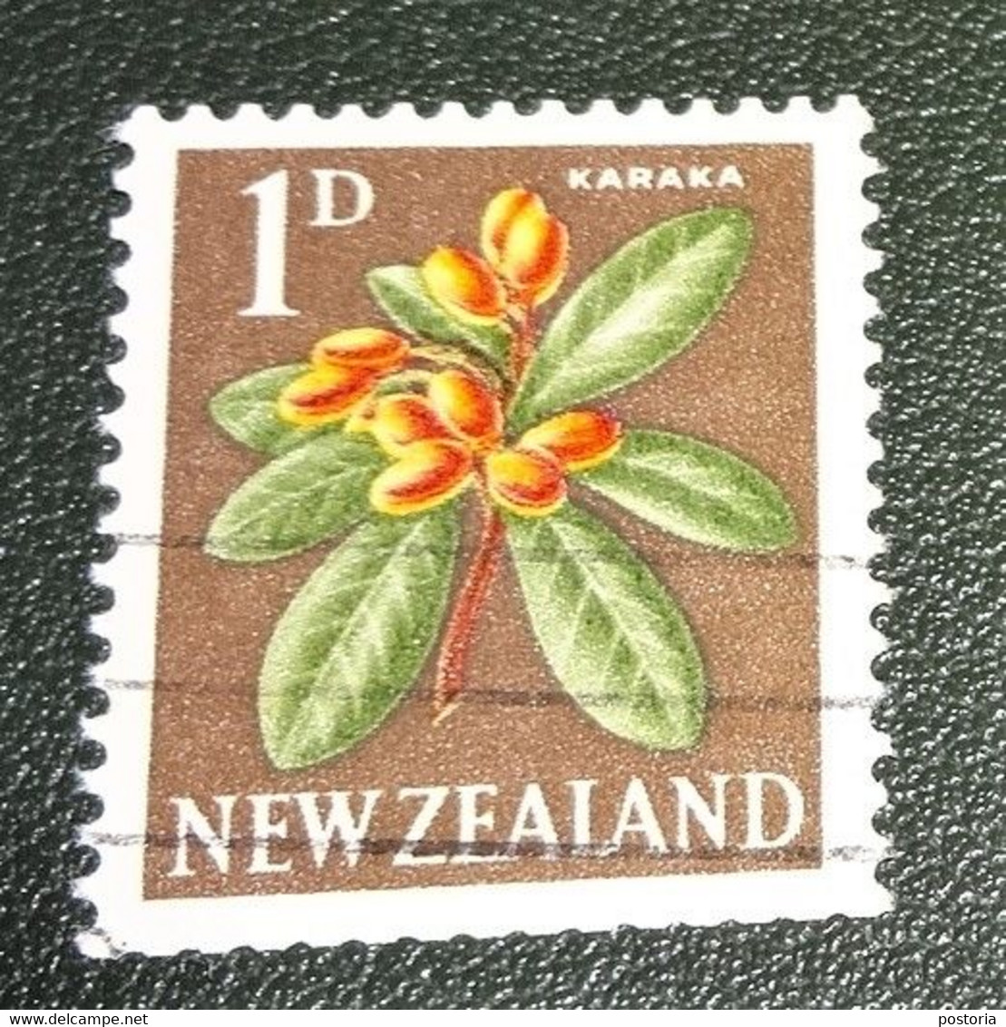 Nieuw-Zeeland - 1967 - Gebruikt  - Used - Frankeerzegel - Karaka - 1d - Gebraucht