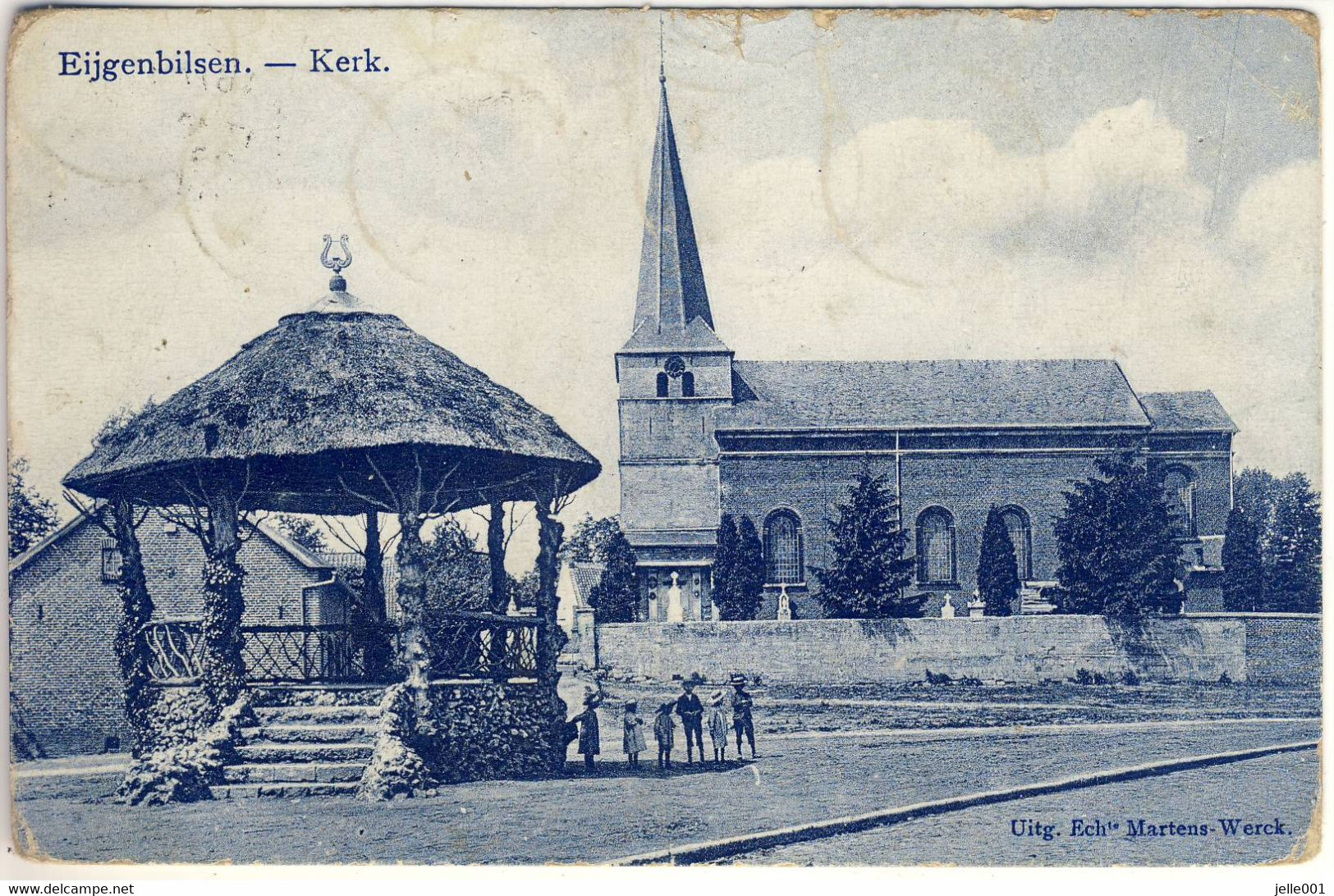 Eijgenbilsen Eigenbilzen Bilzen Kerk ( En Omgeving Kiosk) 1911 - Bilzen