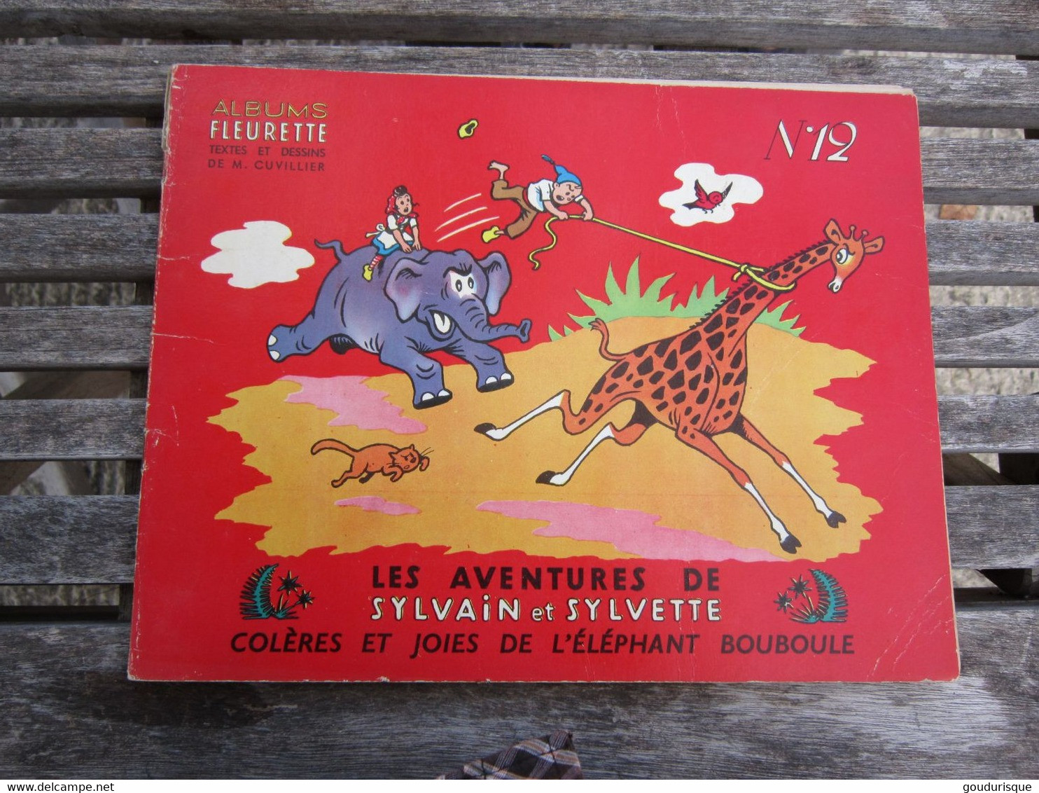 SYLVAIN ET SYLVETTE ALBUM FLEURETTE N°12 COLERES ET JOIES DE L'ELEPHANT BOUBOULE - Sylvain Et Sylvette