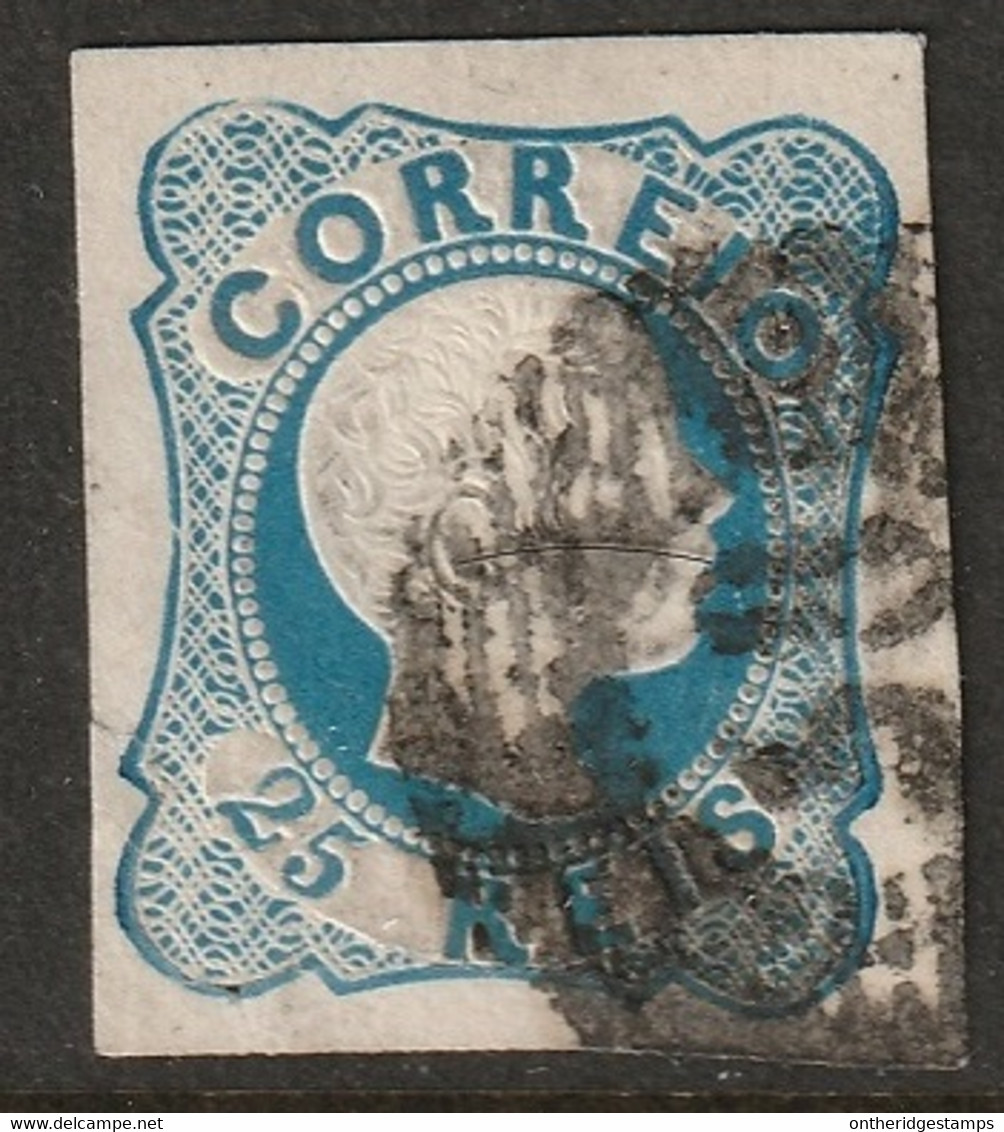 Portugal 1856 Sc 10 Mi 10II Yt 11 Used "58" (Celorico De Basto) Cancel - Used Stamps