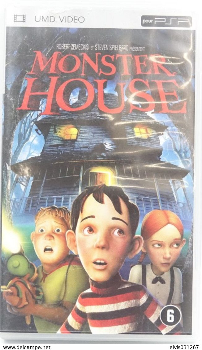 SONY PLAYSTATION PORTABLE PSP : MONSTER HOUSE THE MOVIE - PSP