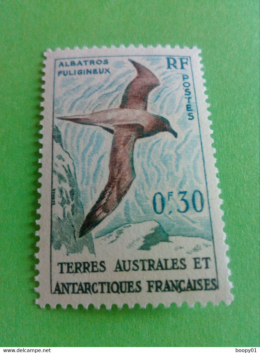 TERRES AUSTRALES ET ANTARCTIQUES FRANÇAISES (TAAF) - Timbre 1959 : Faune - Albatros Fuligineux - Unused Stamps