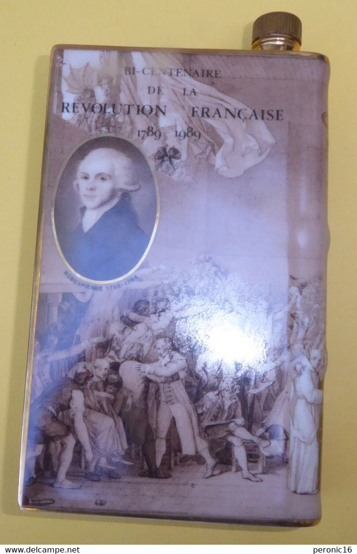 NAPOLEON Cognac CAMUS - Révolution Française - 1789-1989 Livre En Porcelaine De Limoges Dans Son Coffret - Spiritus