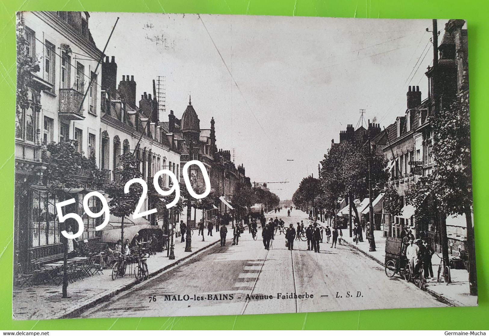 MALO LES BAINS Avenue Faidherbe .  État : Très Bon. VOIR SCAN SI DEFAUT - Malo Les Bains