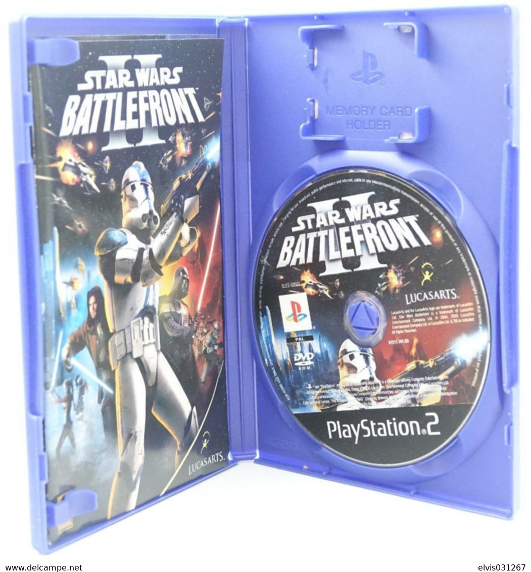 SONY PLAYSTATION TWO 2 PS2 : STAR WARS BATTLEFRONT II 2 - UBISOFT - Playstation 2