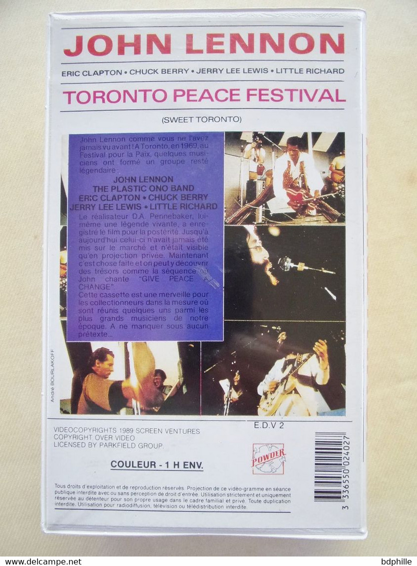 John Lennon Toronto Peace Festival (sweet Toronto) - Concert Et Musique