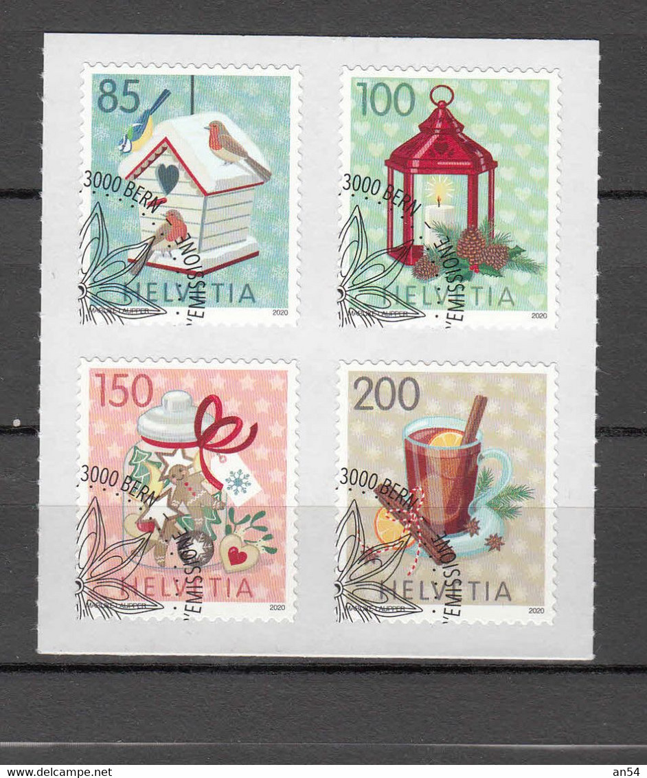 2020   N°  1806A à 1809A   OBLITERATIONS PREMIER JOUR   CATALOGUE ZUMSTEIN - Used Stamps