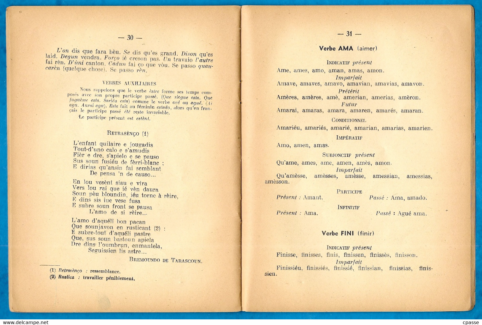 Editions Du "Porto-Aigo" Essais De Pédagogie Régionale "GRAMMAIRE PROVENCALE" ** Langue Provence 13 Provençal - Scolaires