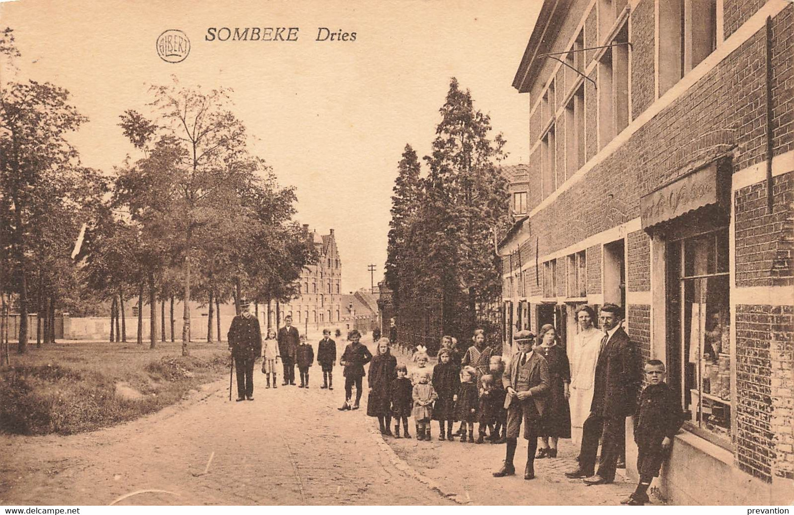 SOMBEKE - DRIES - Carte Très Animée - Waasmunster