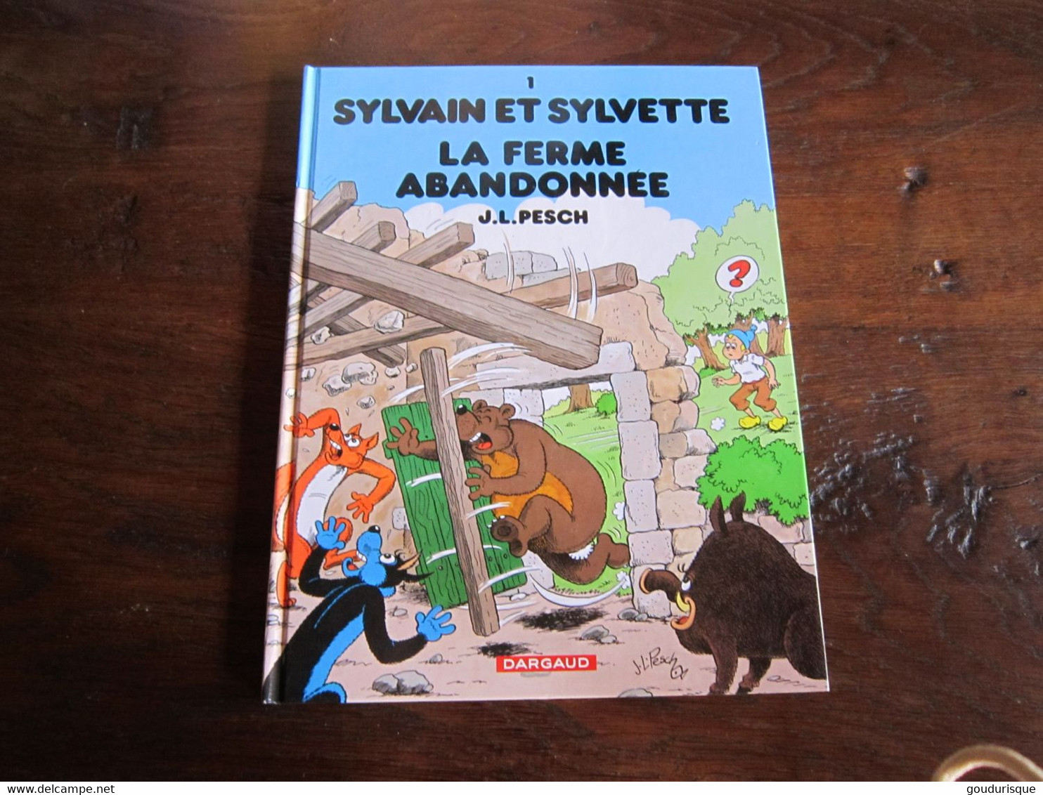 SYLVAIN ET SYLVETTE   T1 LA FERME ABANDONNEE   PESCH  DARGAUD - Sylvain Et Sylvette