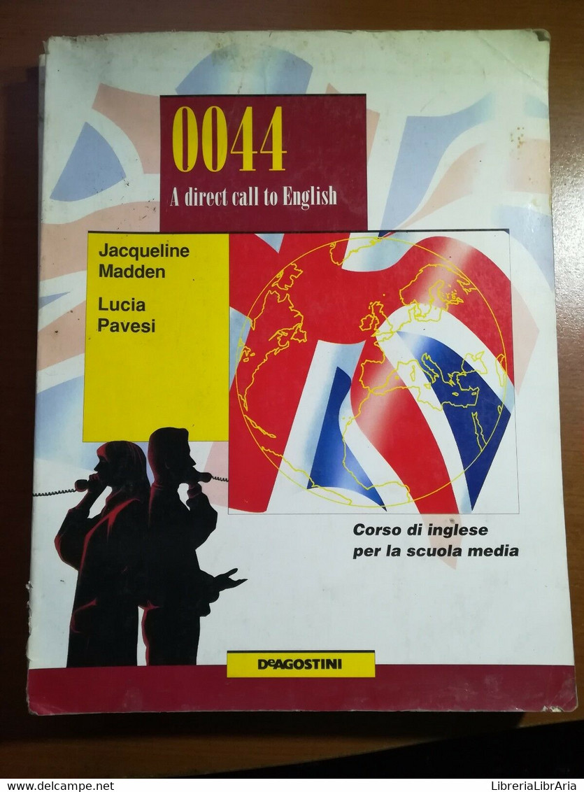 0044 A Direct Call To English + Activity Cards - AA.VV. - 1995  - M - Cursos De Idiomas