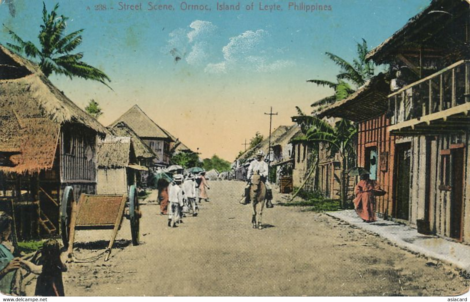 Ormoc Leyte Street Scene  . P. Used - Philippines