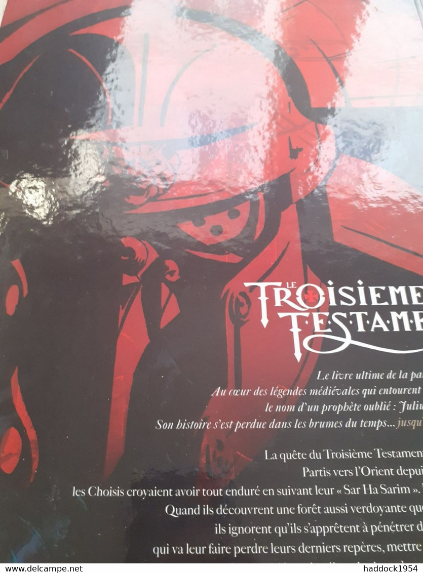 julius les 4 tomes le troisième testament ALEX ALICE XAVIER DORISON glénat 2010-2015