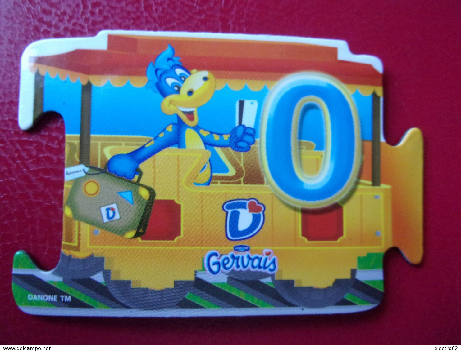 Magnet Danone  Gervais Le Train De Danonino N°0 Magnets - Lettres & Chiffres