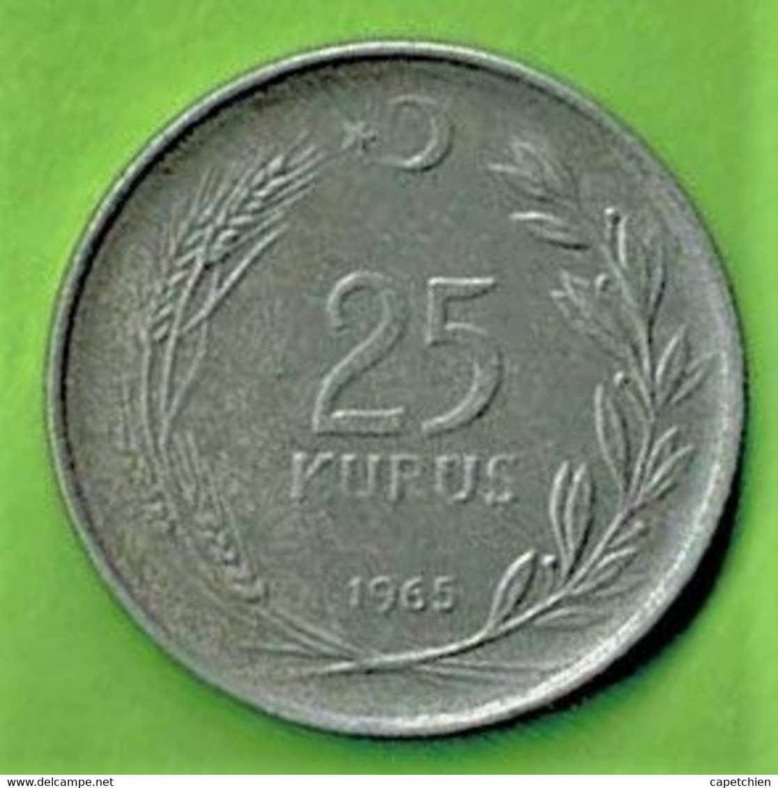 TURQUIE / 25 KURUS / 1965  / - Turkey