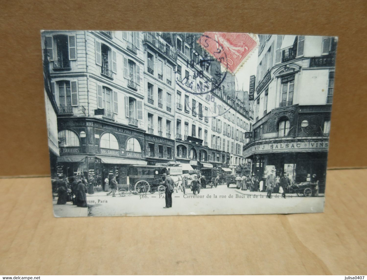 PARIS (75) Carrefour De La Rue De Buci Et Rue De Seine Commerces Animation - Arrondissement: 06