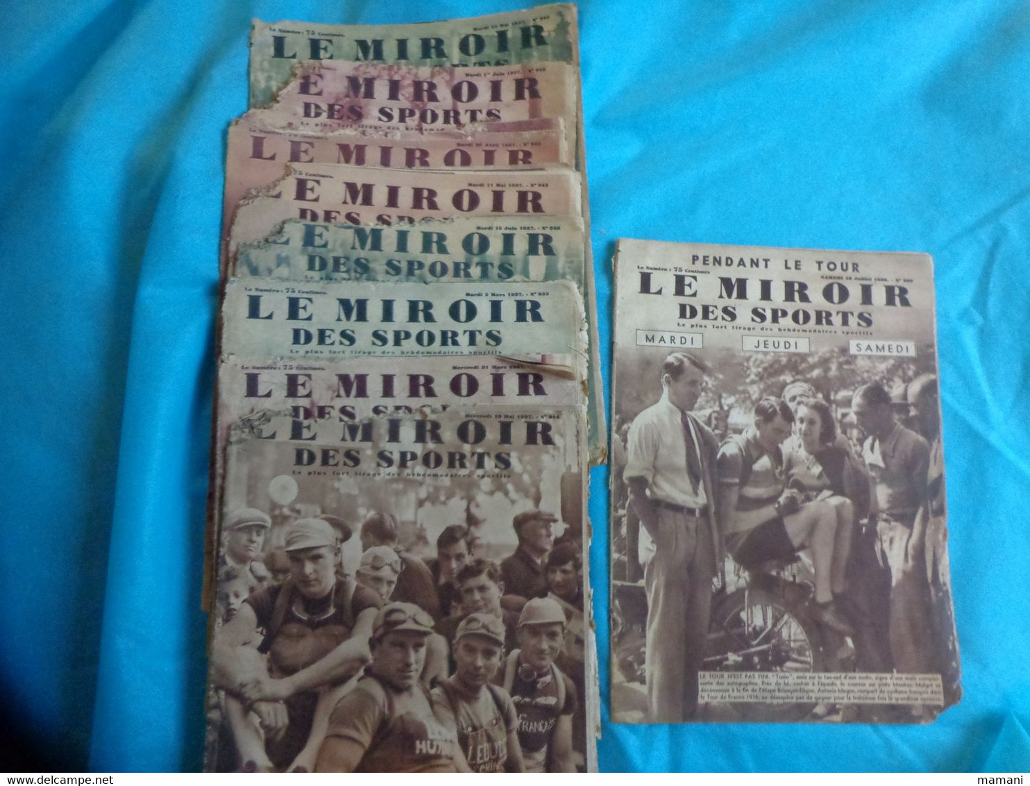 Lot De Revues LE MIROIR DES SPORTS 1936 Pour 1 Et Les Autres  1937 - 1900 - 1949