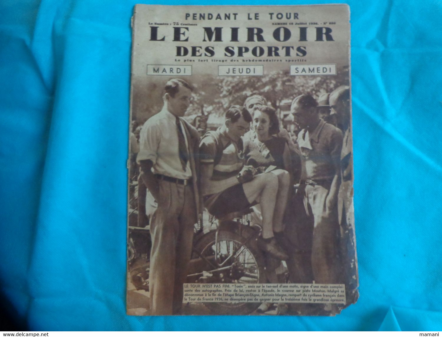Lot De Revues LE MIROIR DES SPORTS 1936 Pour 1 Et Les Autres  1937 - 1900 - 1949