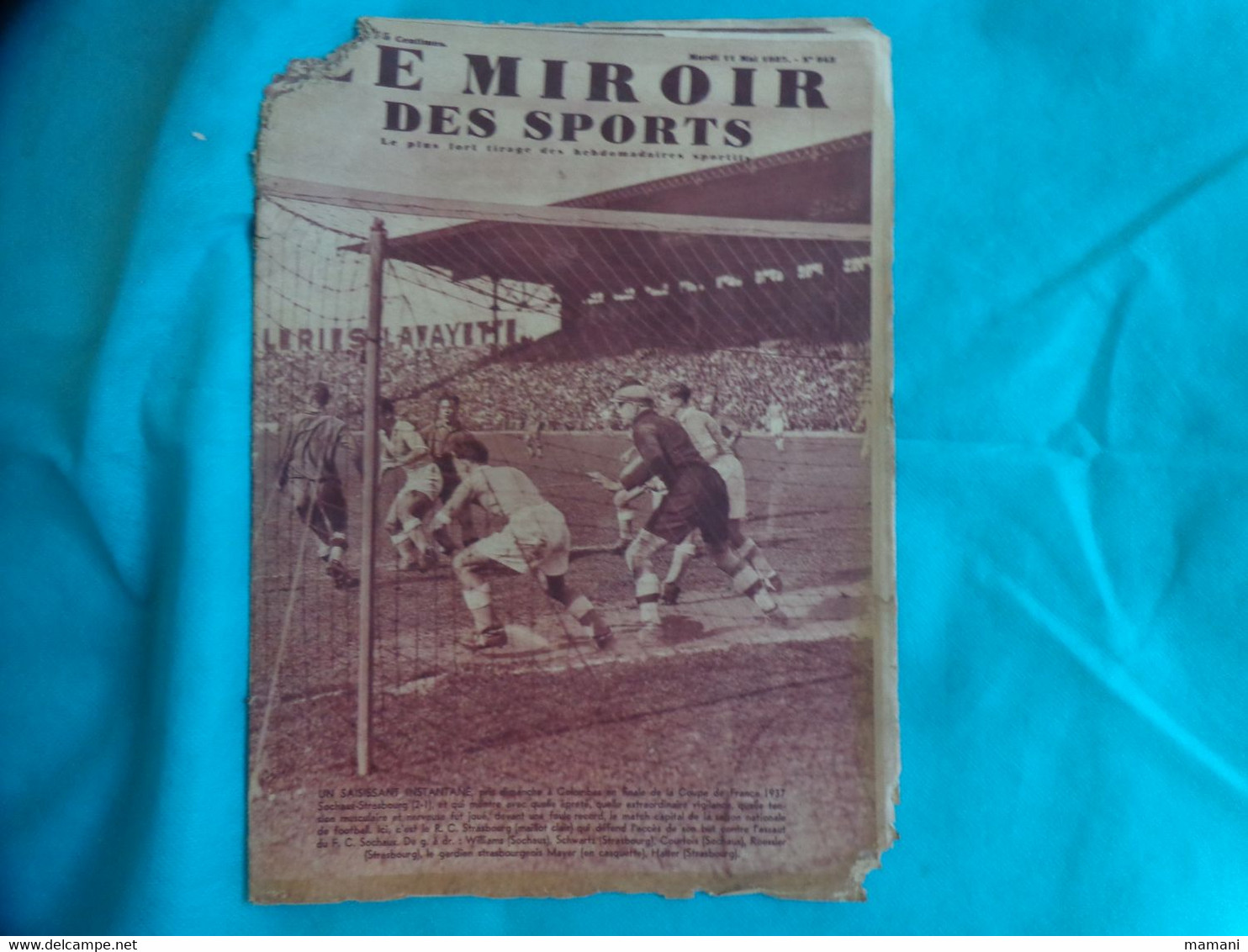 lot de revues LE MIROIR DES SPORTS 1936 pour 1 et les autres  1937