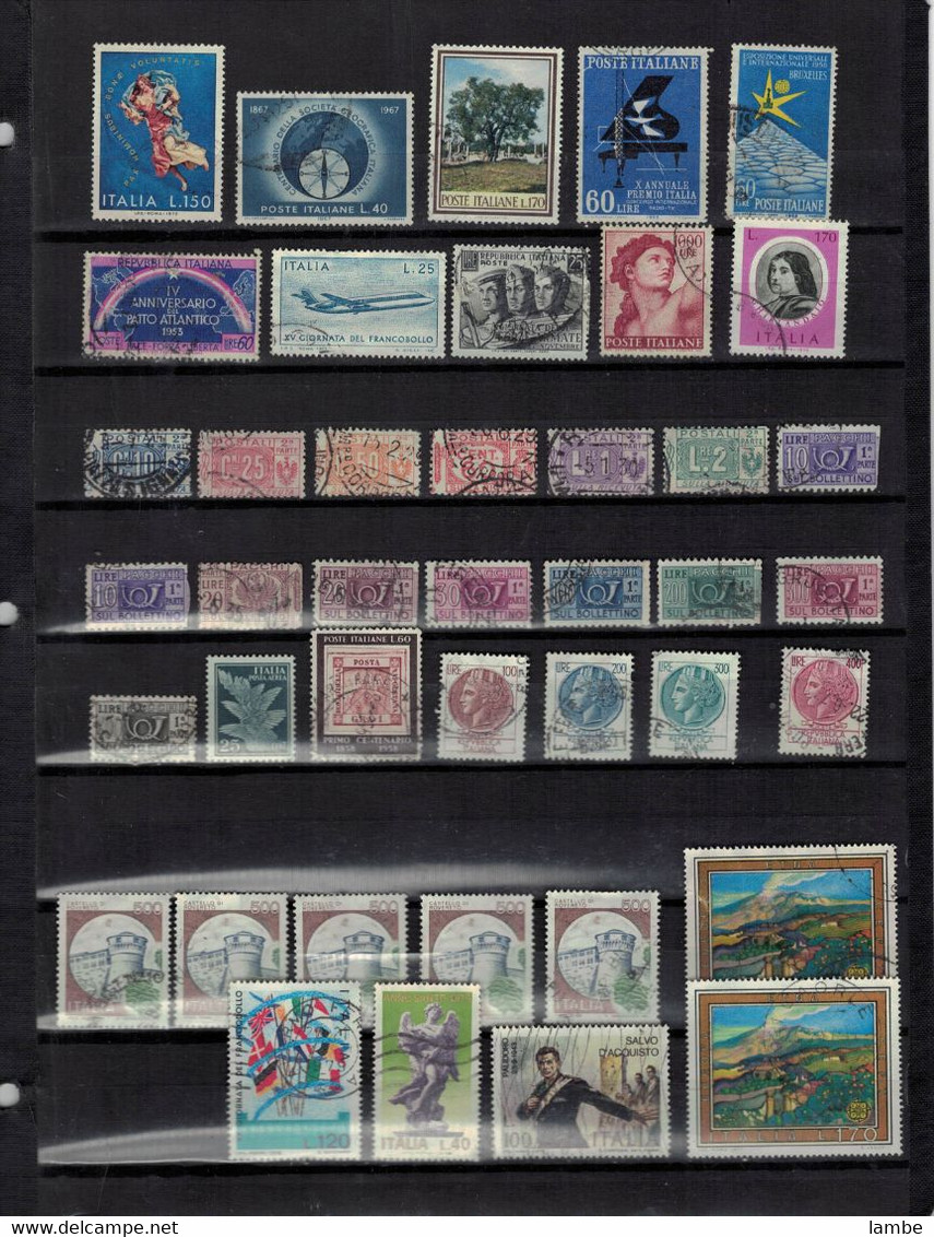 Lot 123 Timbres  ITALIE  Toutes Conditions - Lotti E Collezioni