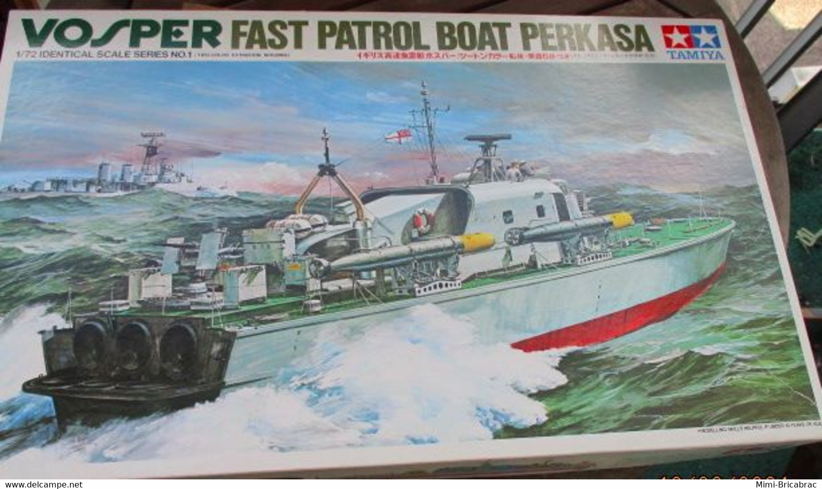 Plus Distribué ! Vaut Au Moins 85 Euros . COMPLET NON COMMENCE , MOTORISABLE !!! TAMIYA 1/72e VOSPER - Boats