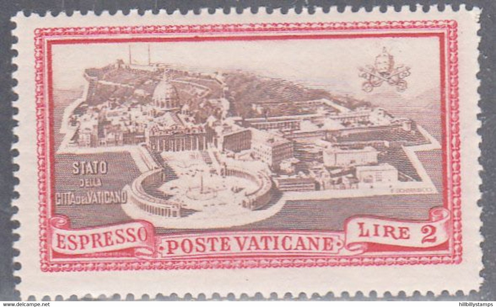VATICAN CITY   SCOTT NO  E3  MINT HINGED  YEAR  1933 - Priority Mail