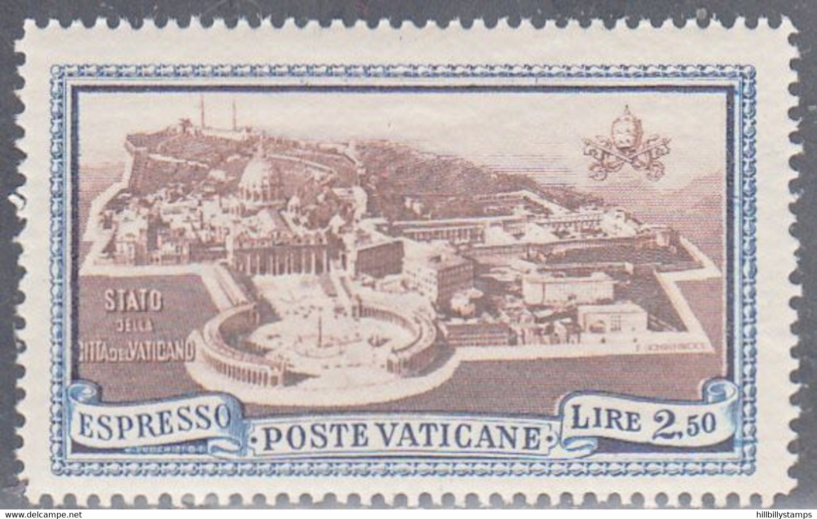 VATICAN CITY   SCOTT NO  E4  MINT HINGED  YEAR  1933 - Exprès