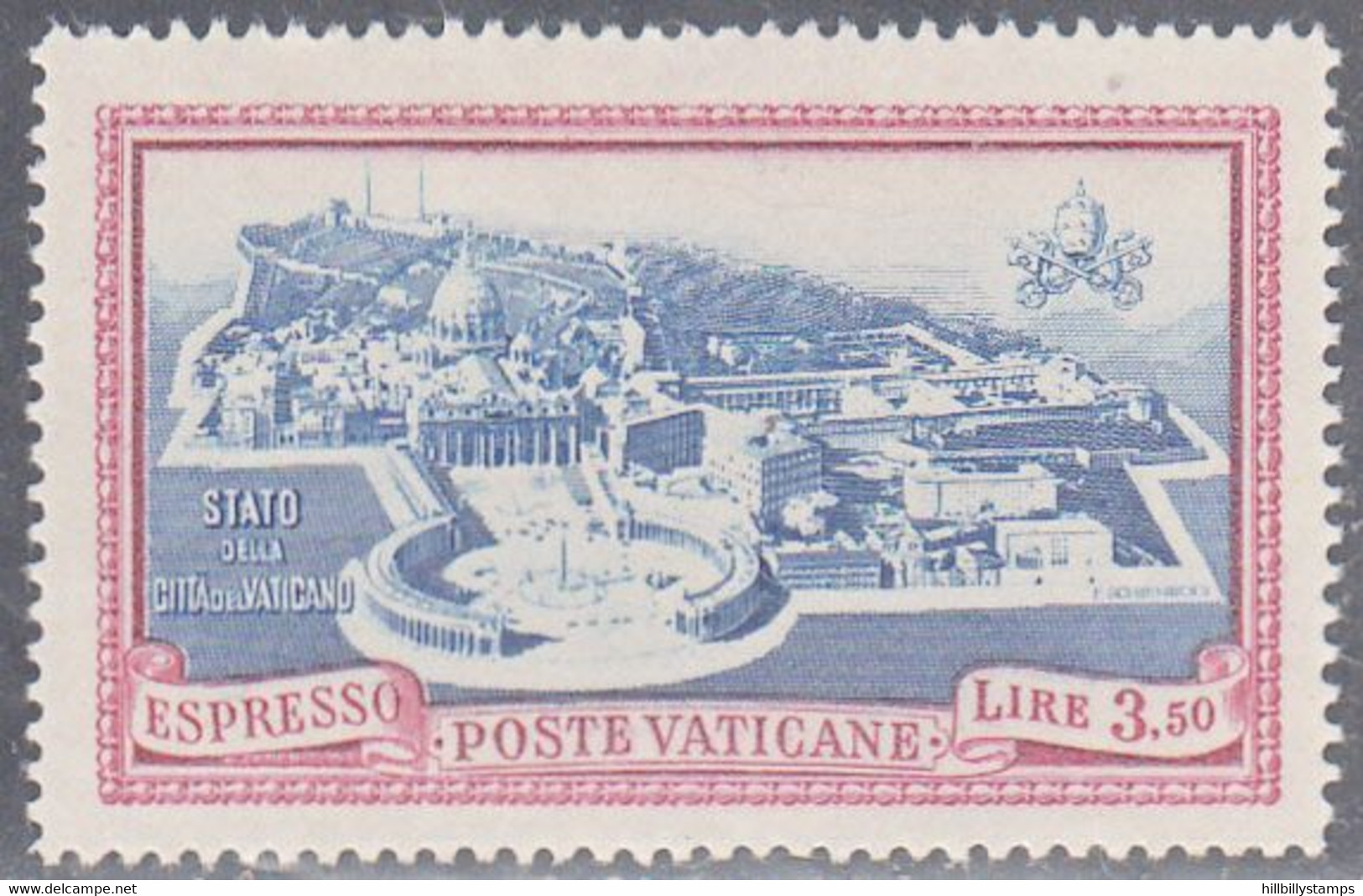 VATICAN CITY   SCOTT NO  E5  MINT HINGED  YEAR  1945 - Express