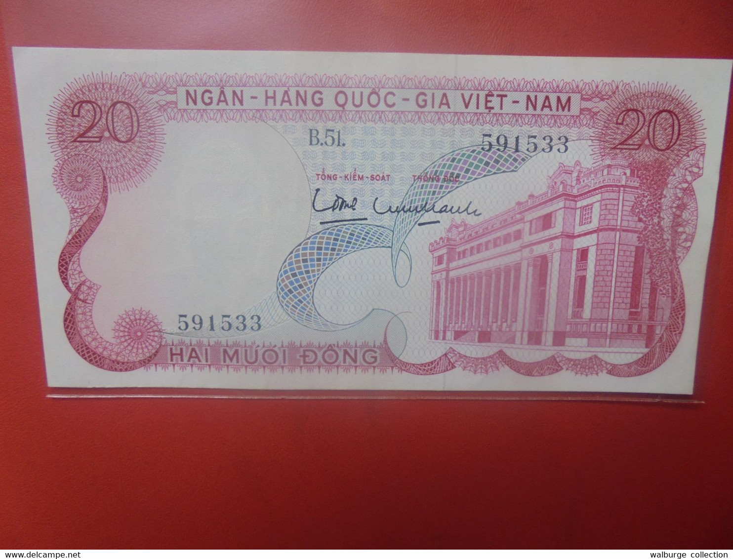 VIET NAM (SUD) 20 DÔNG 1969 Circuler - Viêt-Nam