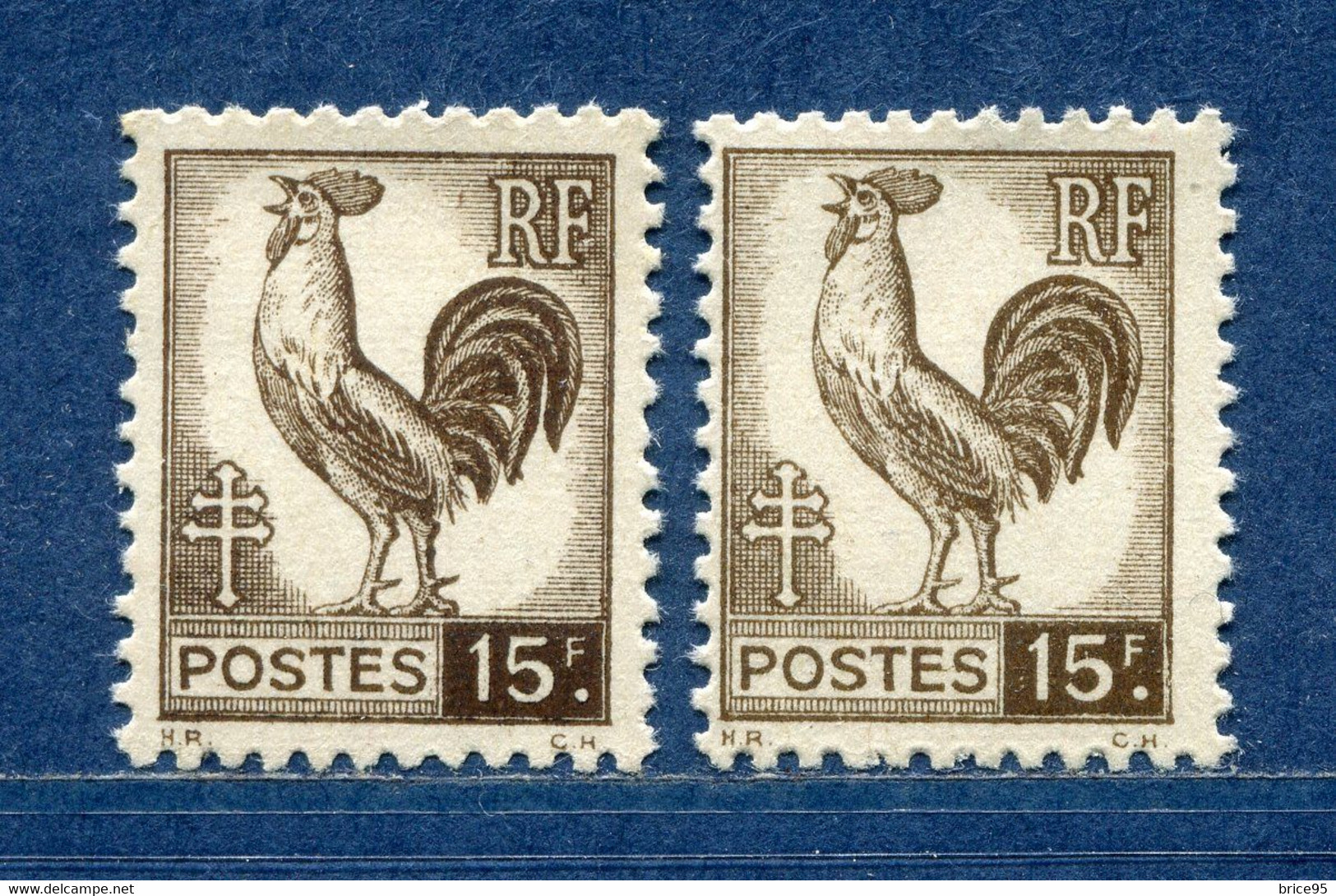 ⭐ France - Variété - YT N° 647 - Couleurs - Pétouilles - Neuf Sans Charnière - 1944 ⭐ - Neufs