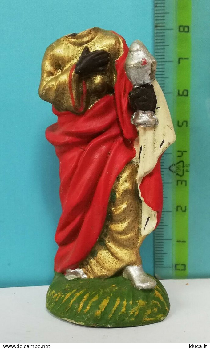 35965 Pastorello Presepe - Statuina In Pasta - Re Magio - Christmas Cribs