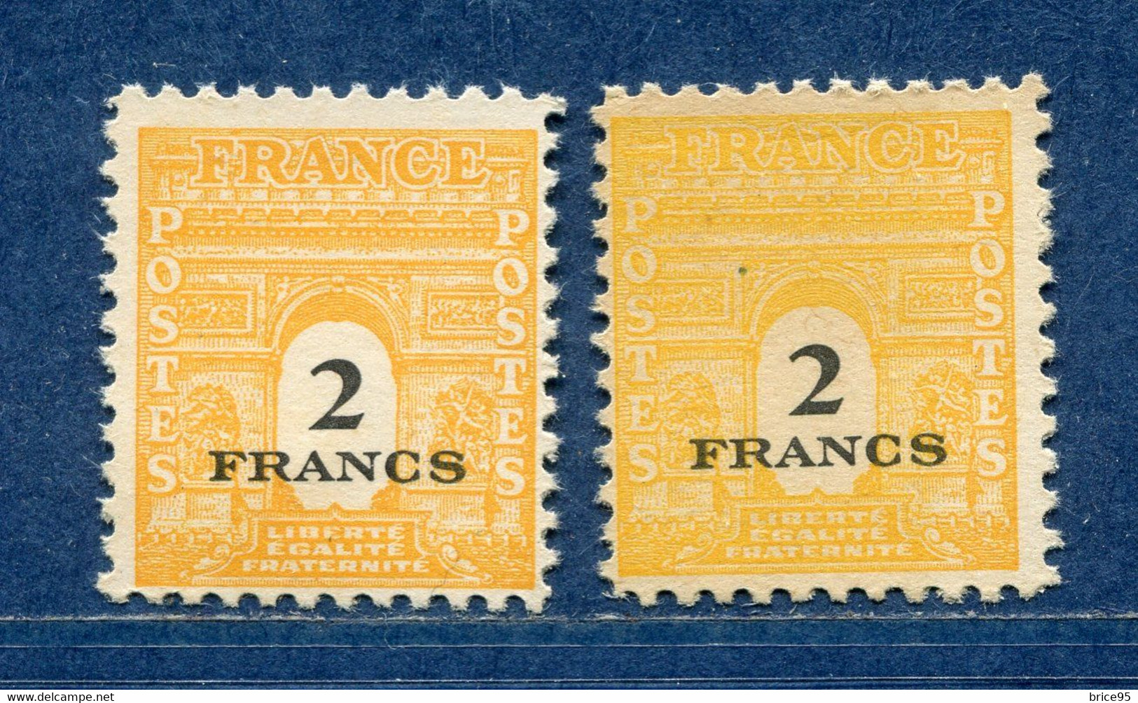 ⭐ France - Variété - YT N° 709 - Couleurs - Pétouilles - Neuf Sans Charnière - 1945 ⭐ - Neufs