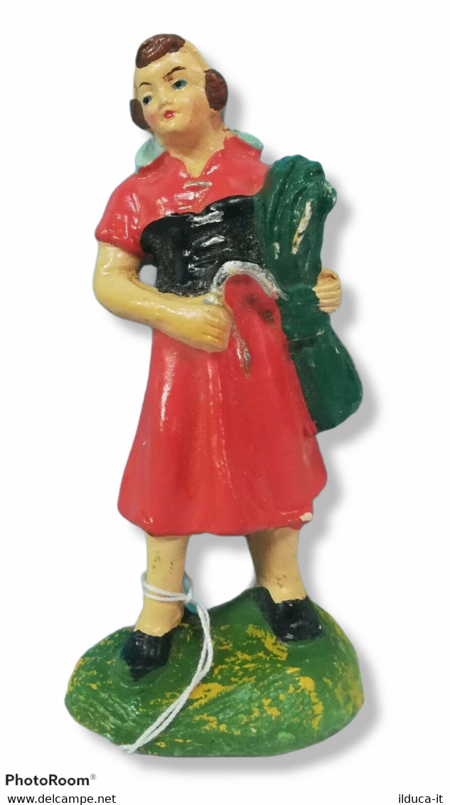 71172 Pastorello Presepe - Statuina In Pasta - Viandante - Nacimientos - Pesebres