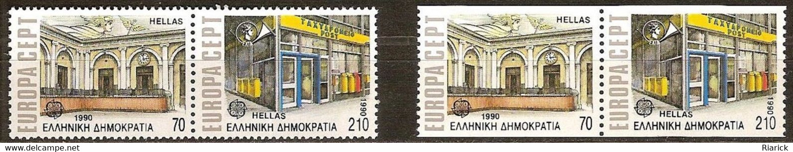 EUROPA 1990 Gréce Yv 1726/29 MNH Neufs** - - 1990