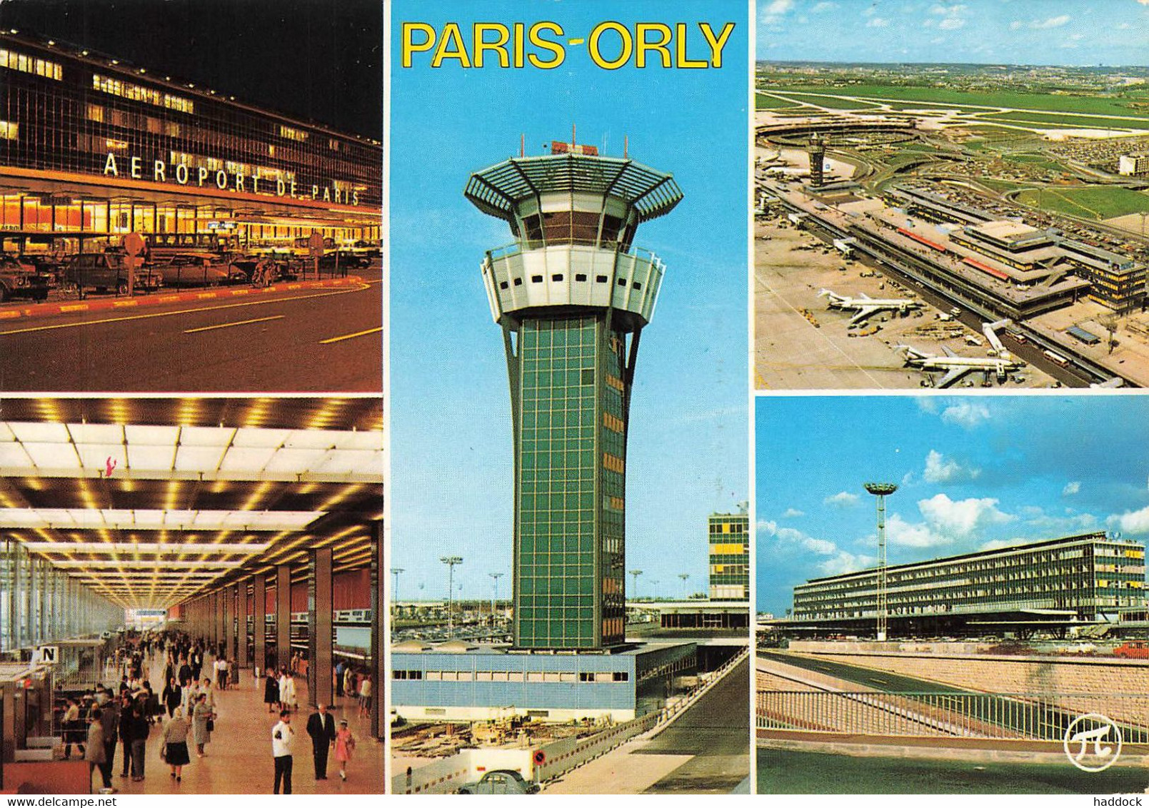 PARIS - ORLY : L'AEROGARE SUD ET LA TOUR DE CONTROLE - Luchthaven
