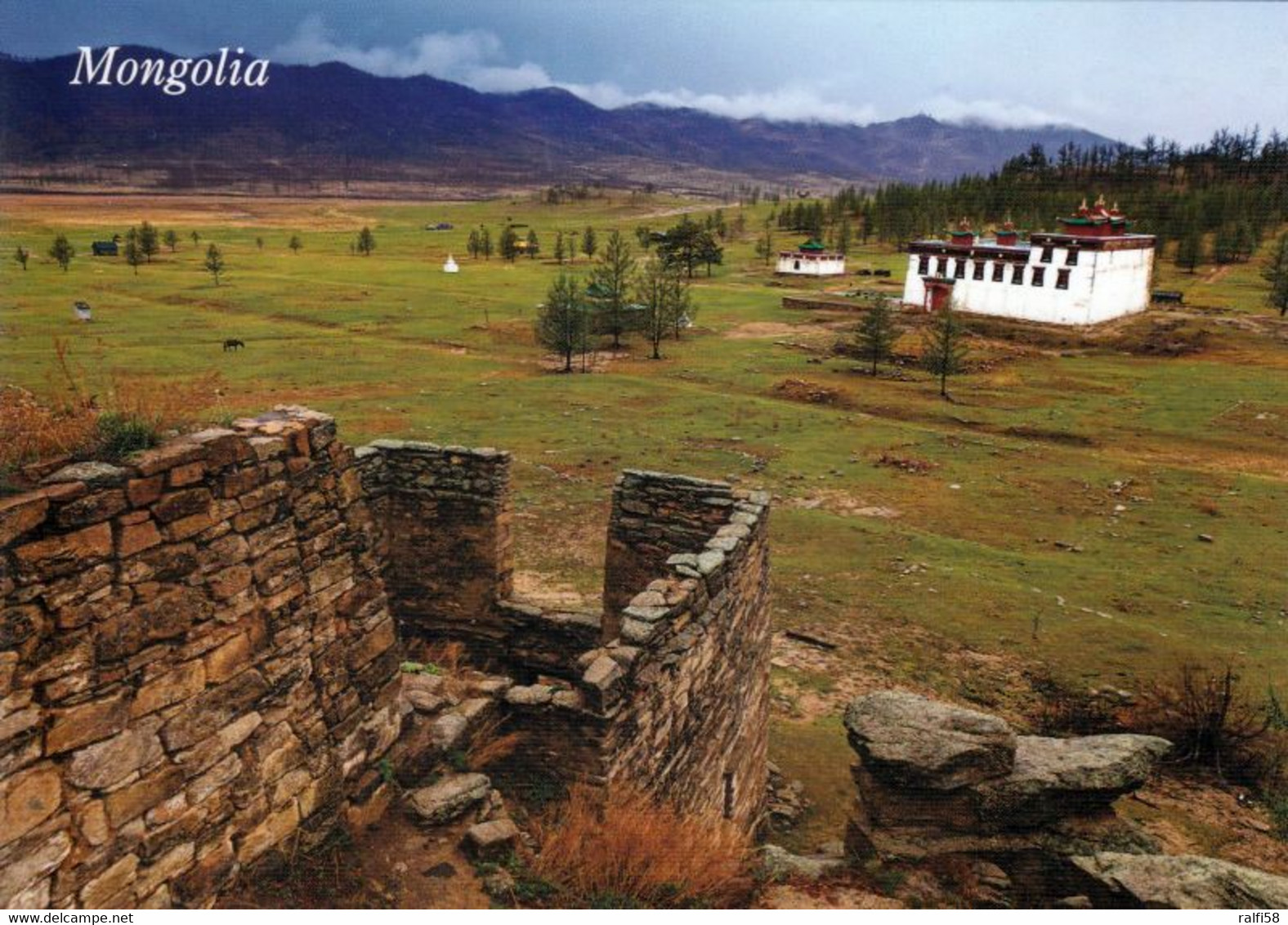 1 AK Mongolei * Das Kloster Baldan-Bereeve In Der Provinz Khentii * - Mongolia