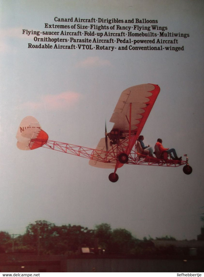 Incredible Flying Machines - An Anthology Of Eccentric Aircraft - By M. Jerram - 1980 - Vliegtuigen Planes - Manuali