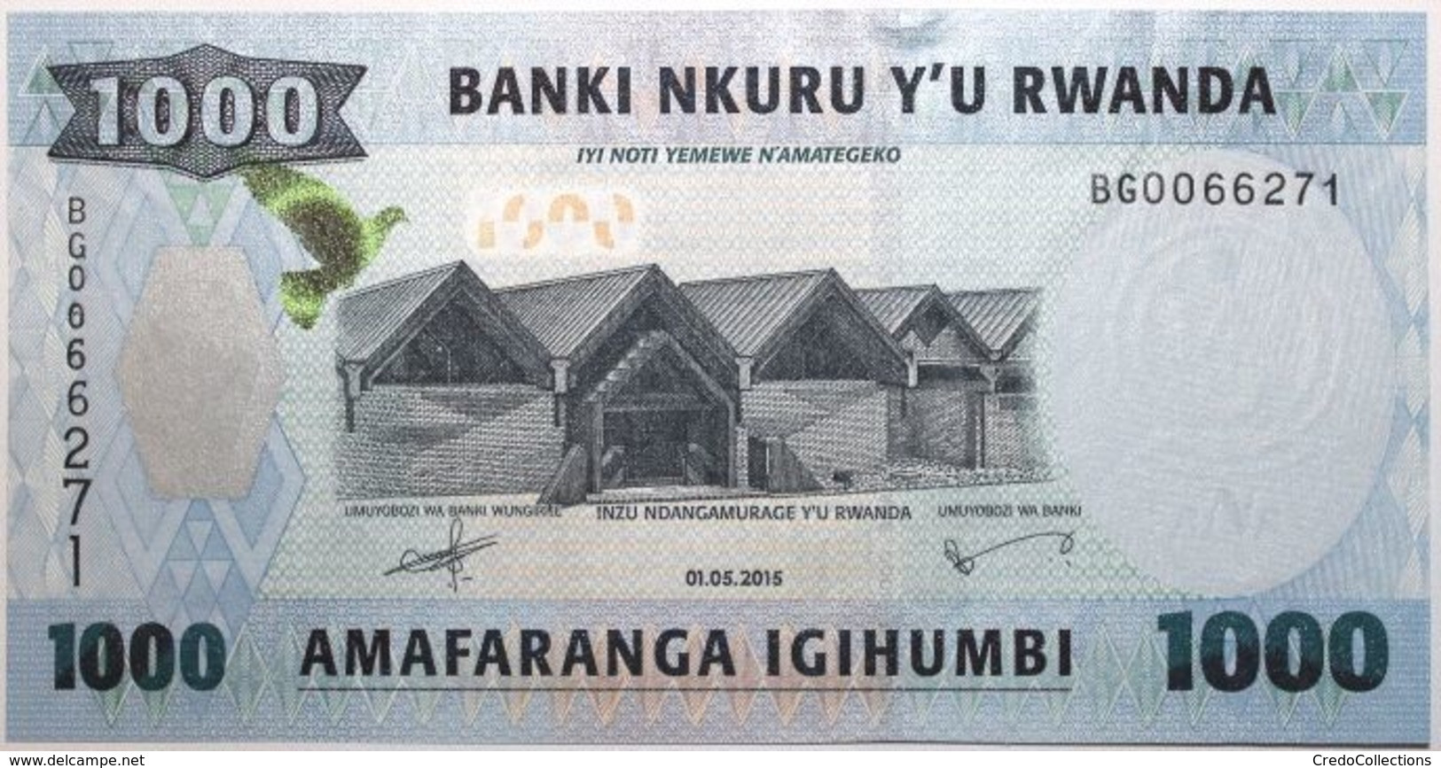 Rwanda - 1000 Francs - 2015 - PICK 39a - NEUF - Rwanda