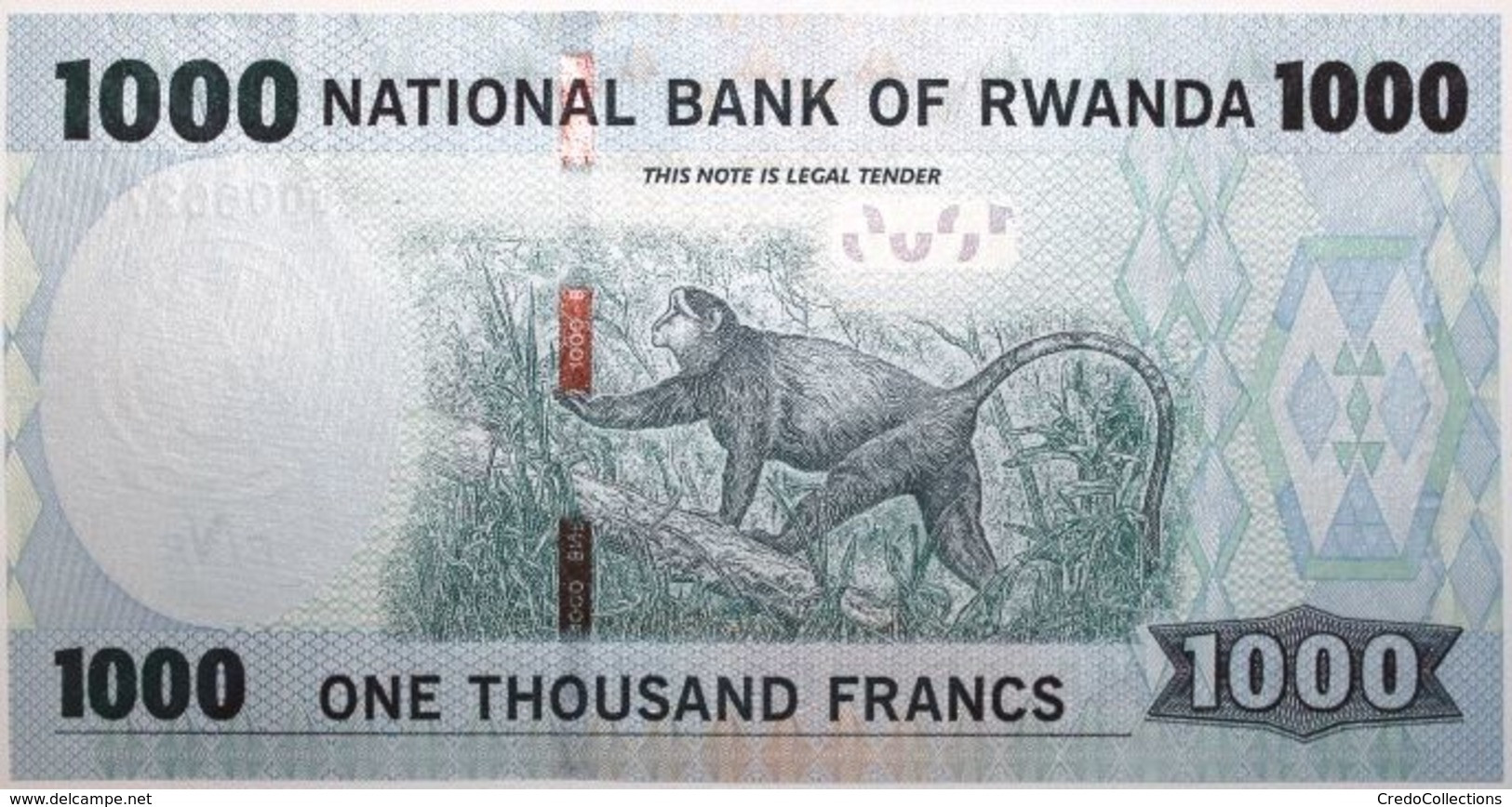 Rwanda - 1000 Francs - 2015 - PICK 39a - NEUF - Ruanda