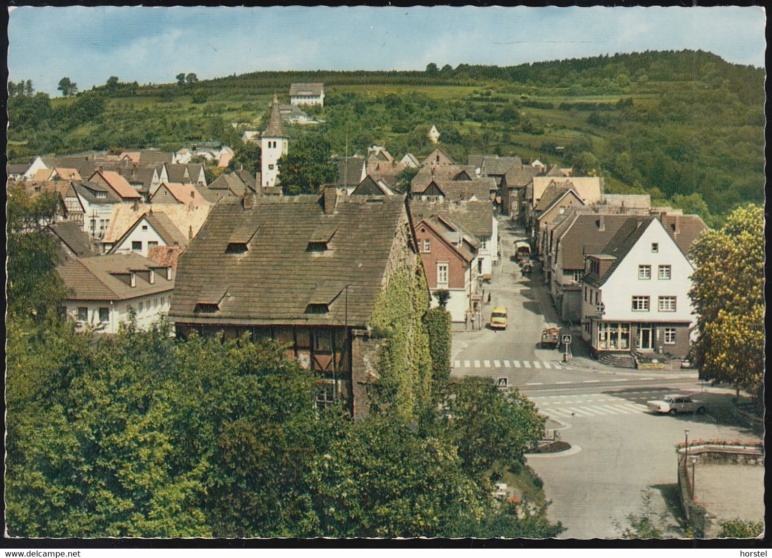 D-37647 Polle - Weser - Hauptstraße - Cars - Mercedes - Holzminden