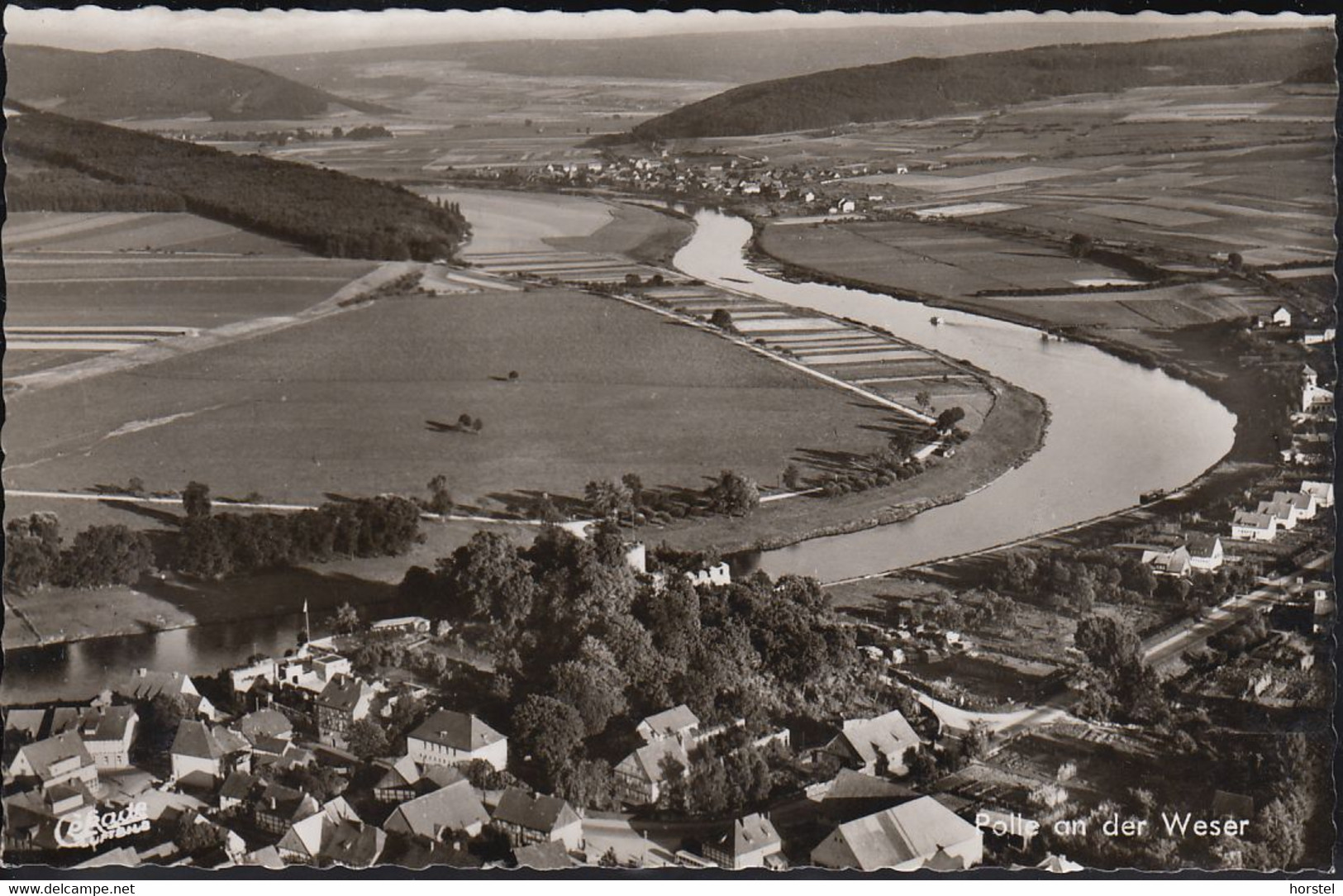 D-37647 Polle An Der Weser - Cekade Luftbild - Aerial View - Holzminden