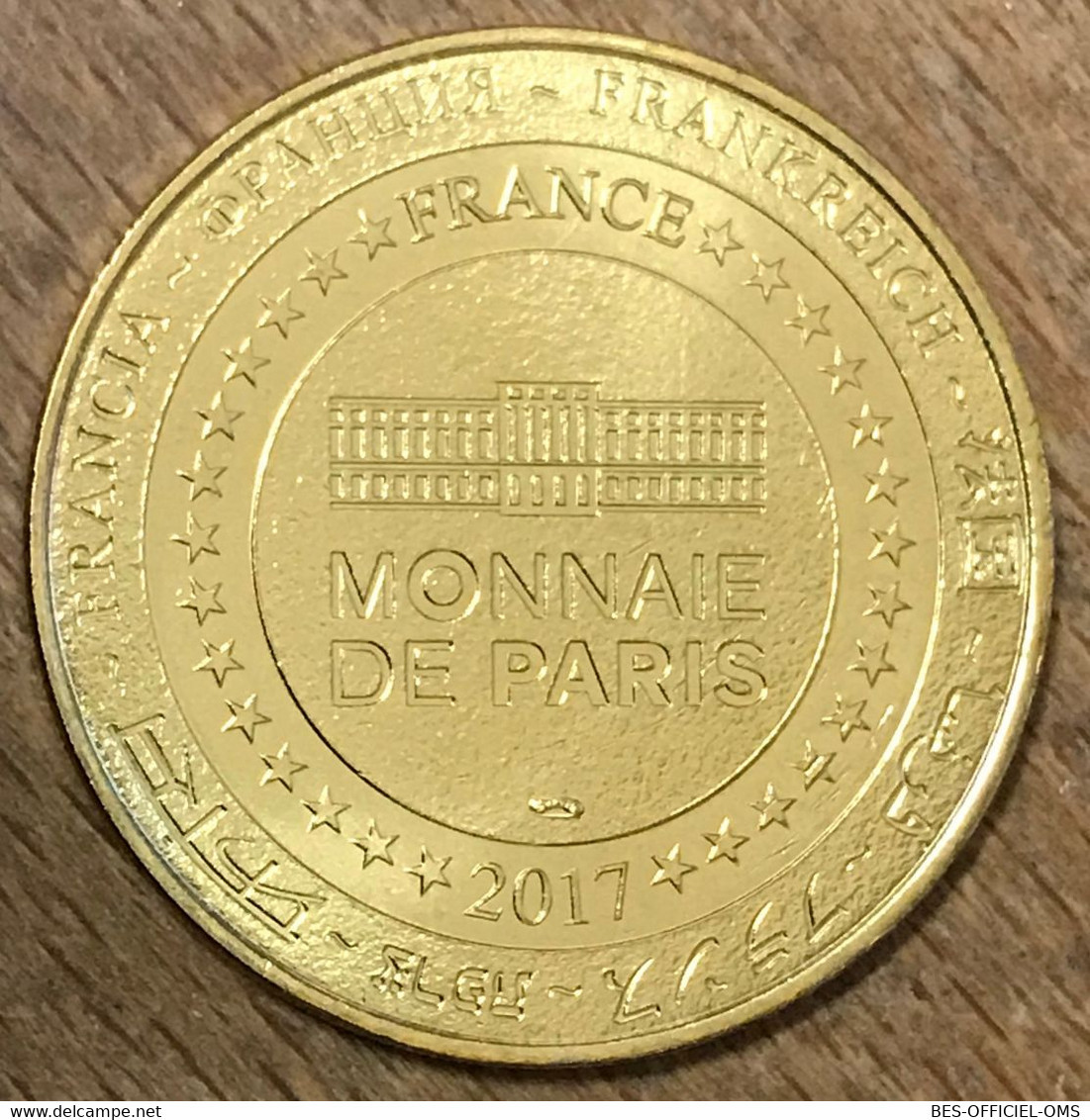 77 DISNEYLAND PARIS 25 ANS MICKEY DISNEY MDP 2017 MÉDAILLE MONNAIE DE PARIS JETON TOURISTIQUE MEDALS COINS TOKENS - 2017