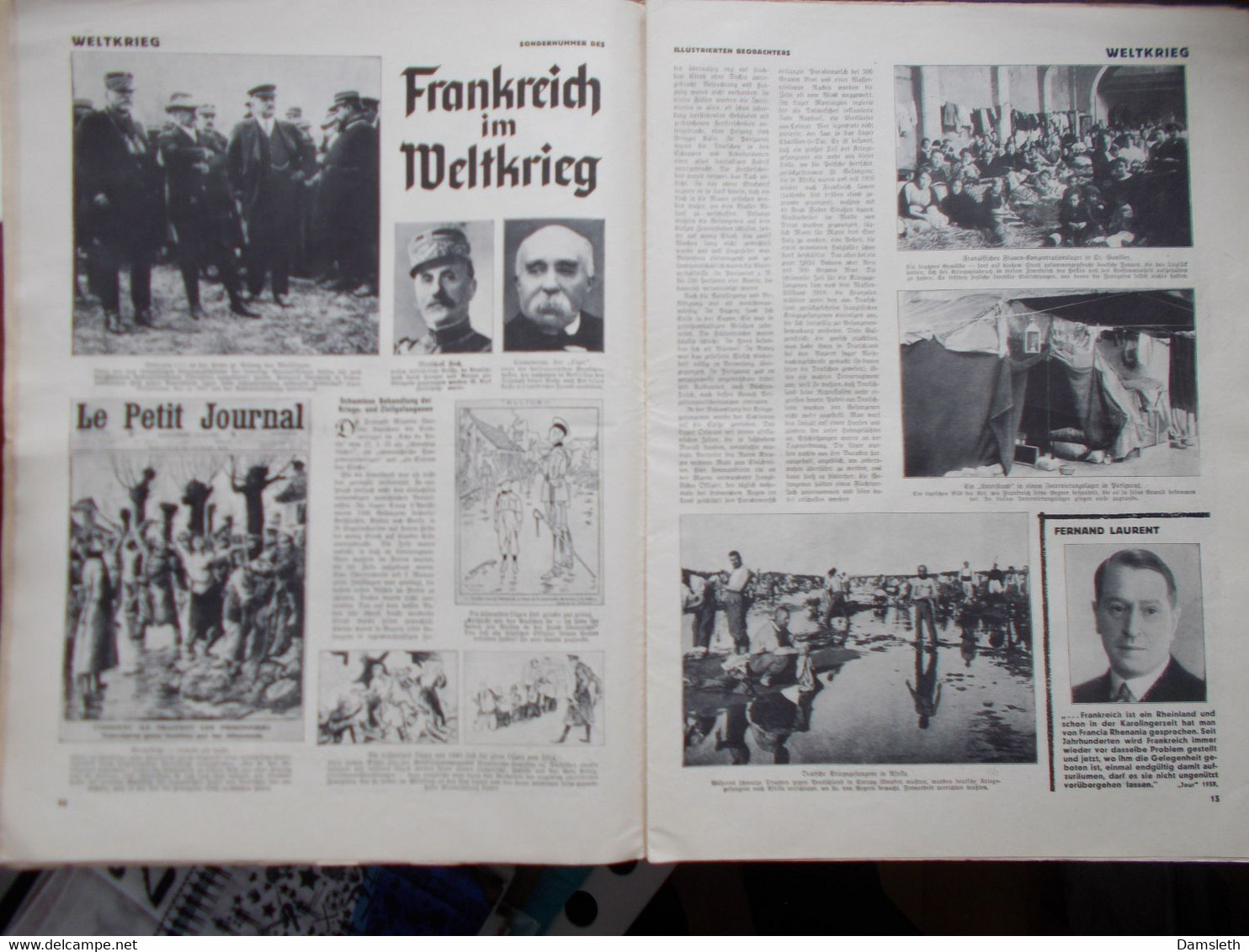 Germany 1933-45; "IB" Illustrierte Beobachter - Frankreichs Schuld - 1939-45