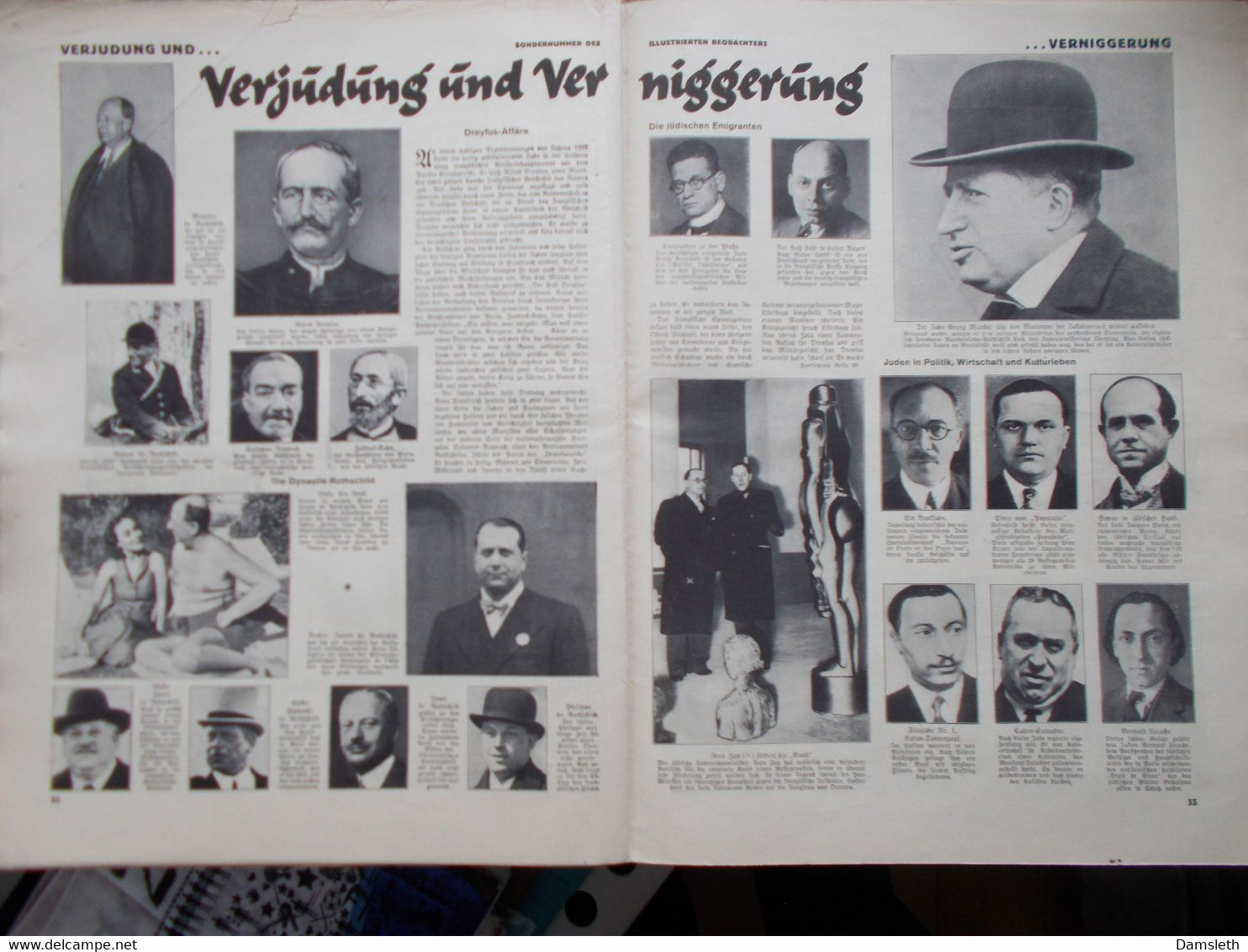 Germany 1933-45; "IB" Illustrierte Beobachter - Frankreichs Schuld